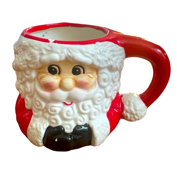 VINTAGE SANTA CLAUS MUGS🎅🏻Set Of 6 - Picture 5 of 10